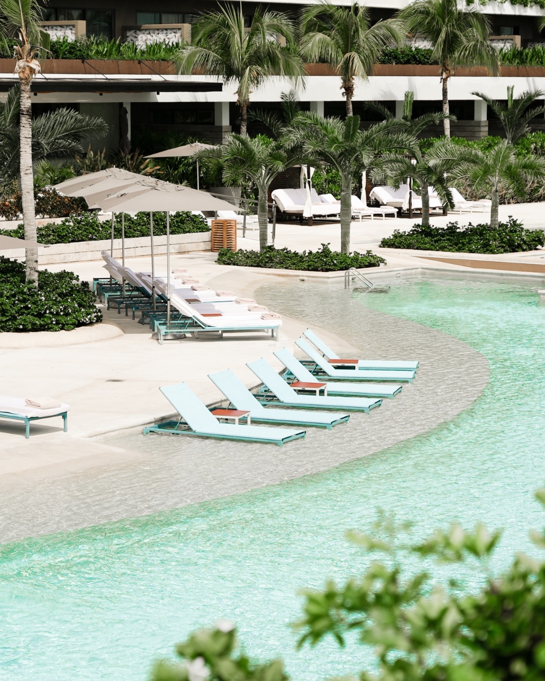 Pool with Chairs at Atelier